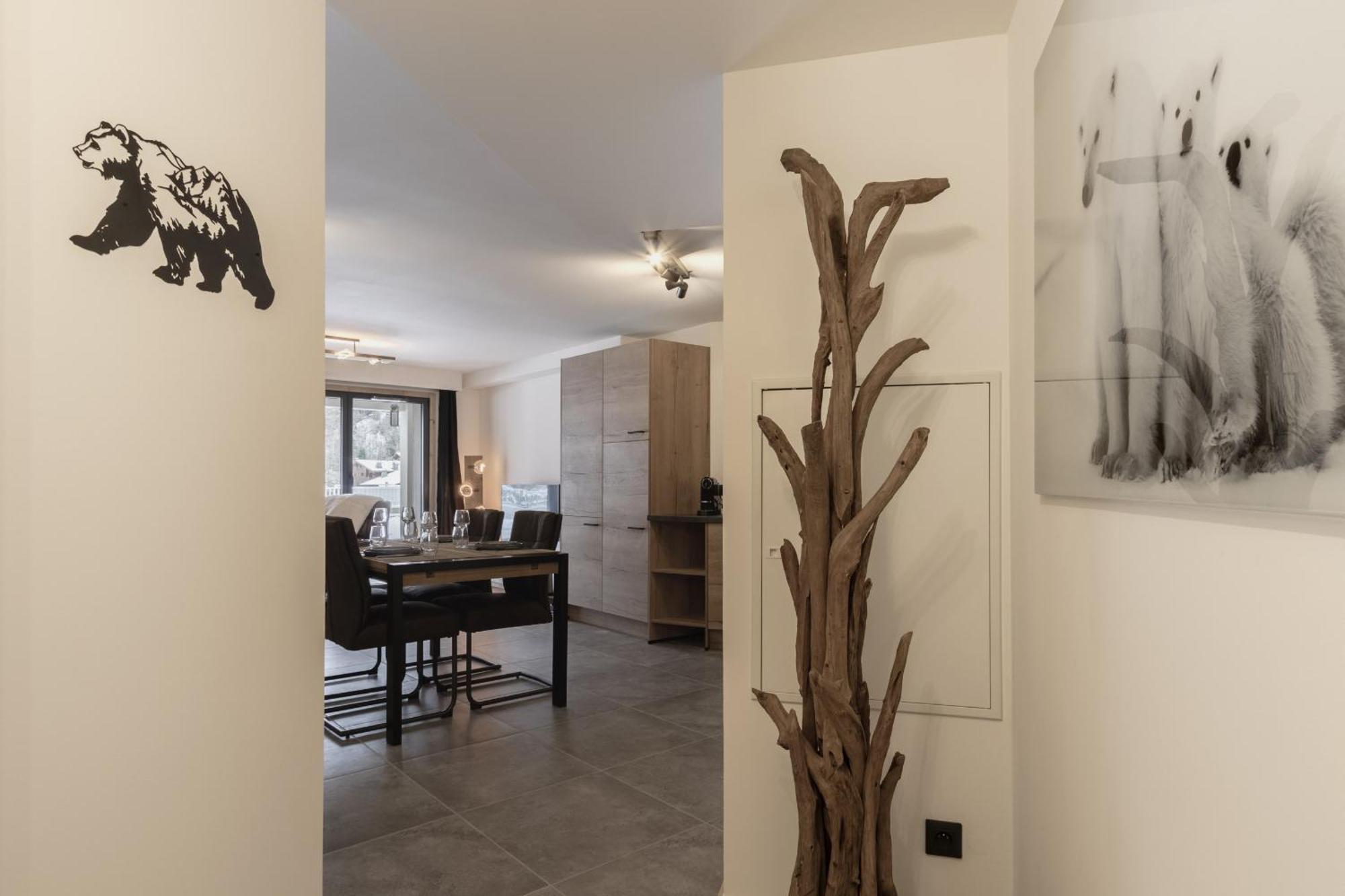 Ferienwohnung The Bear Les Houches Exterior foto